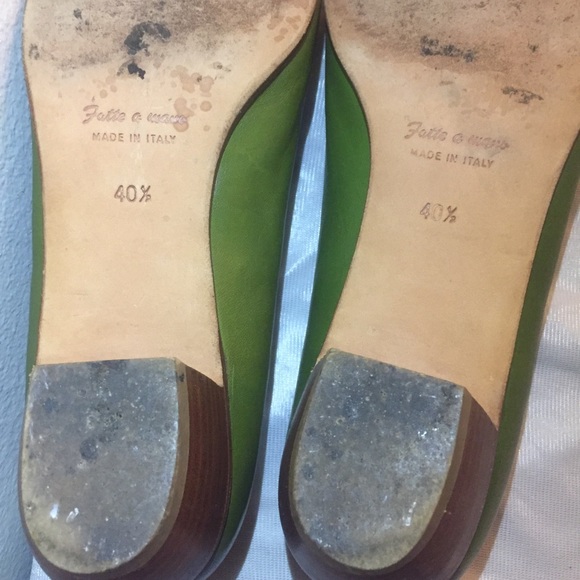 Henry Cuir Barneys New York Leather Shoes Sz40.5 - Picture 11 of 12